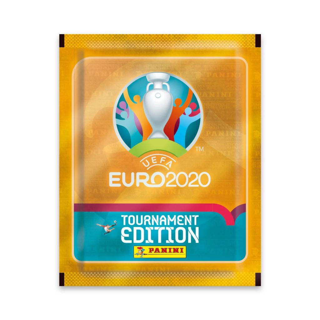 2020 Panini Euro tournament Edition Stickers Box ( 50 EA) (Packet)