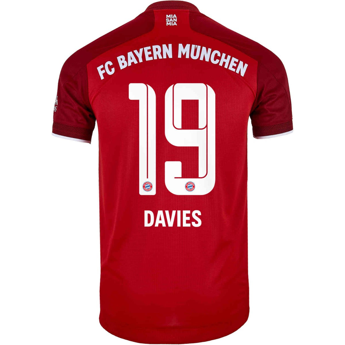 Adidas 2021-22 Bayern Munich Home Authentic Jersey - True Red