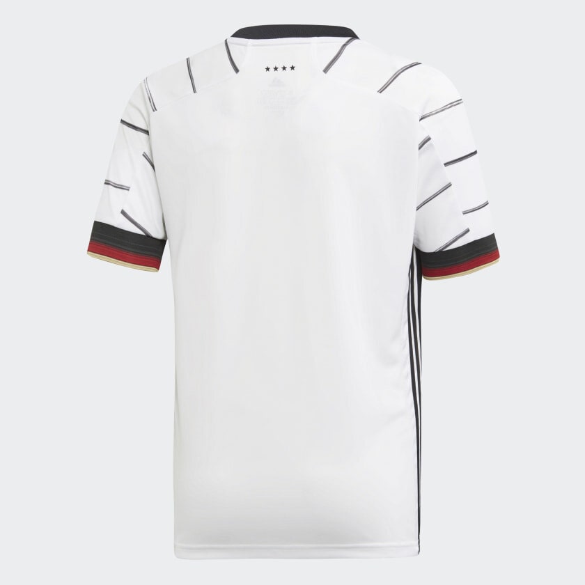 adidas 2020-21 Germany Home YOUTH Jersey - White-Black