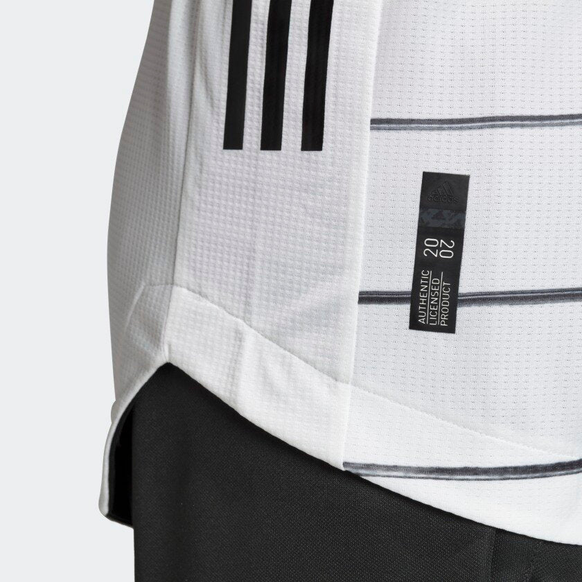 adidas 2020-21 Germany Home Authentic Jersey - White-Black