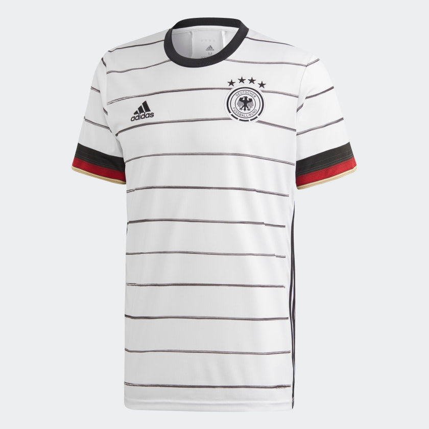 adidas 2020-21 Germany Home Jersey - White-Black