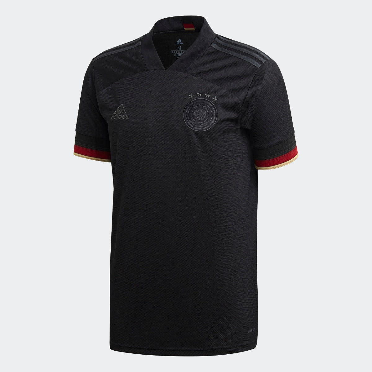 Adidas 2021-22 Germany Away Jersey - Black (Front)