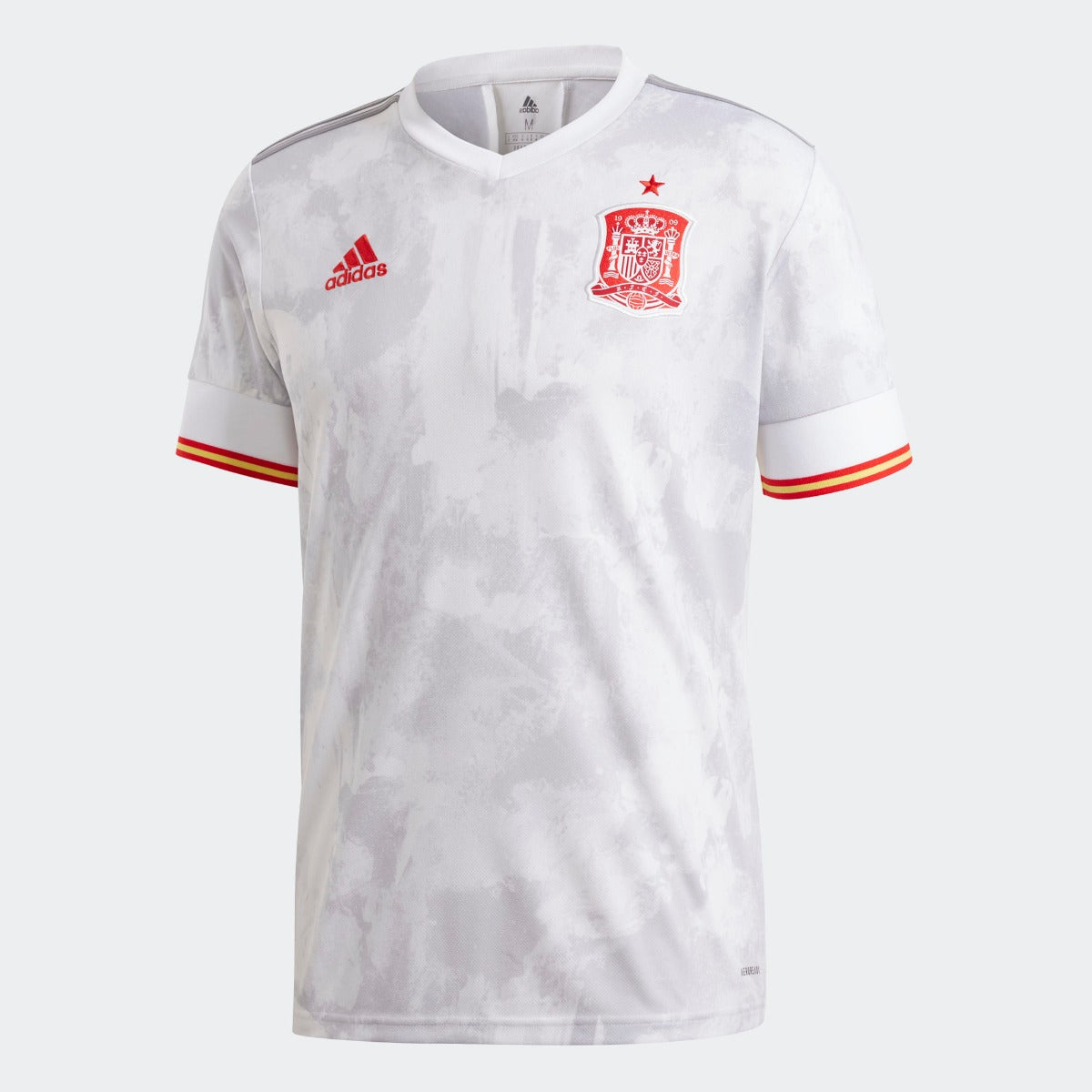 adidas 2020-21 Spain Away Jersey - White-Red (Front)