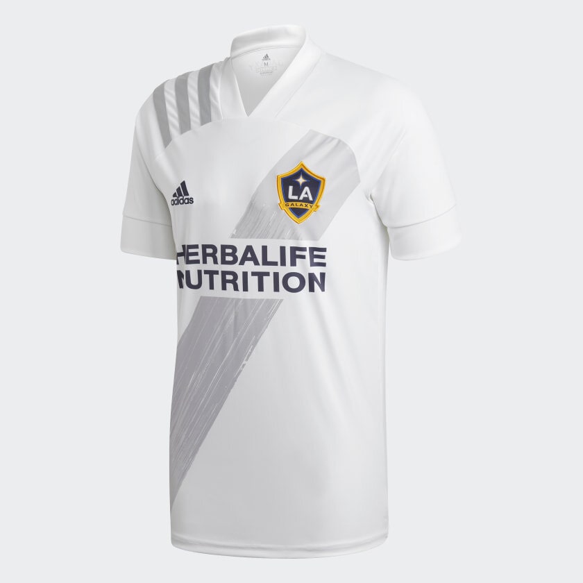 adidas 2020-21 LA Galaxy Home Jersey - White