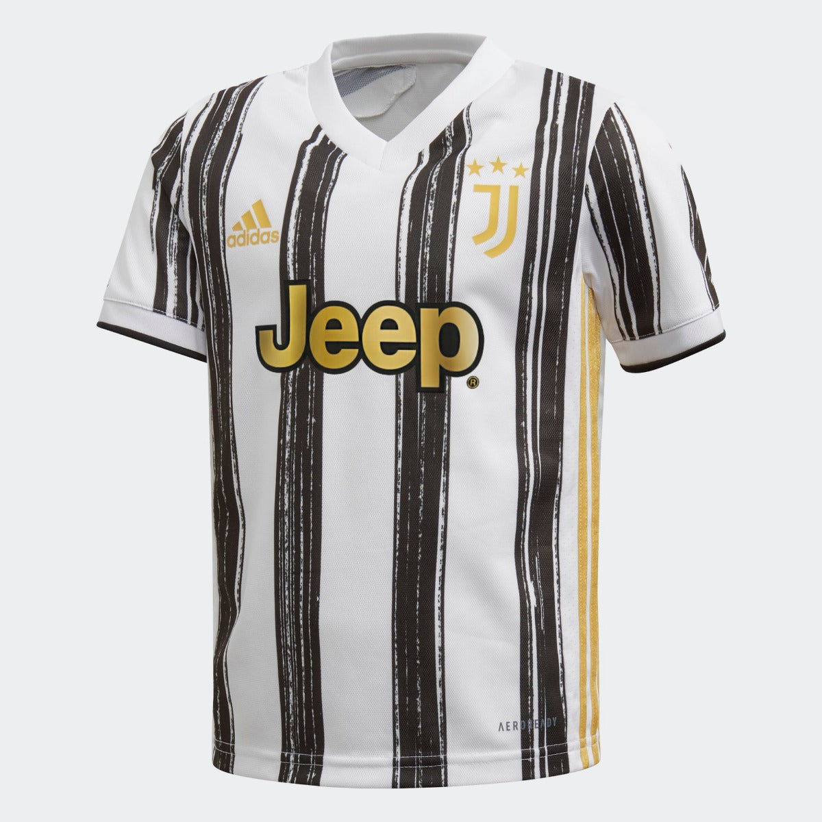 Adidas 2020-21 Juventus Home Baby Set - White-Black