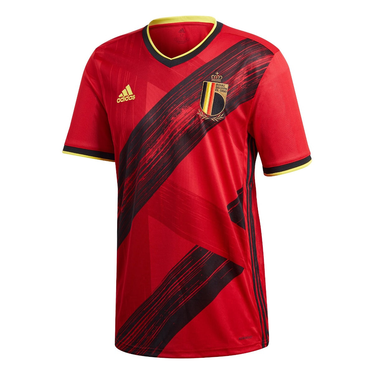 adidas 2020-21 Belgium Home Jersey - Red-Black