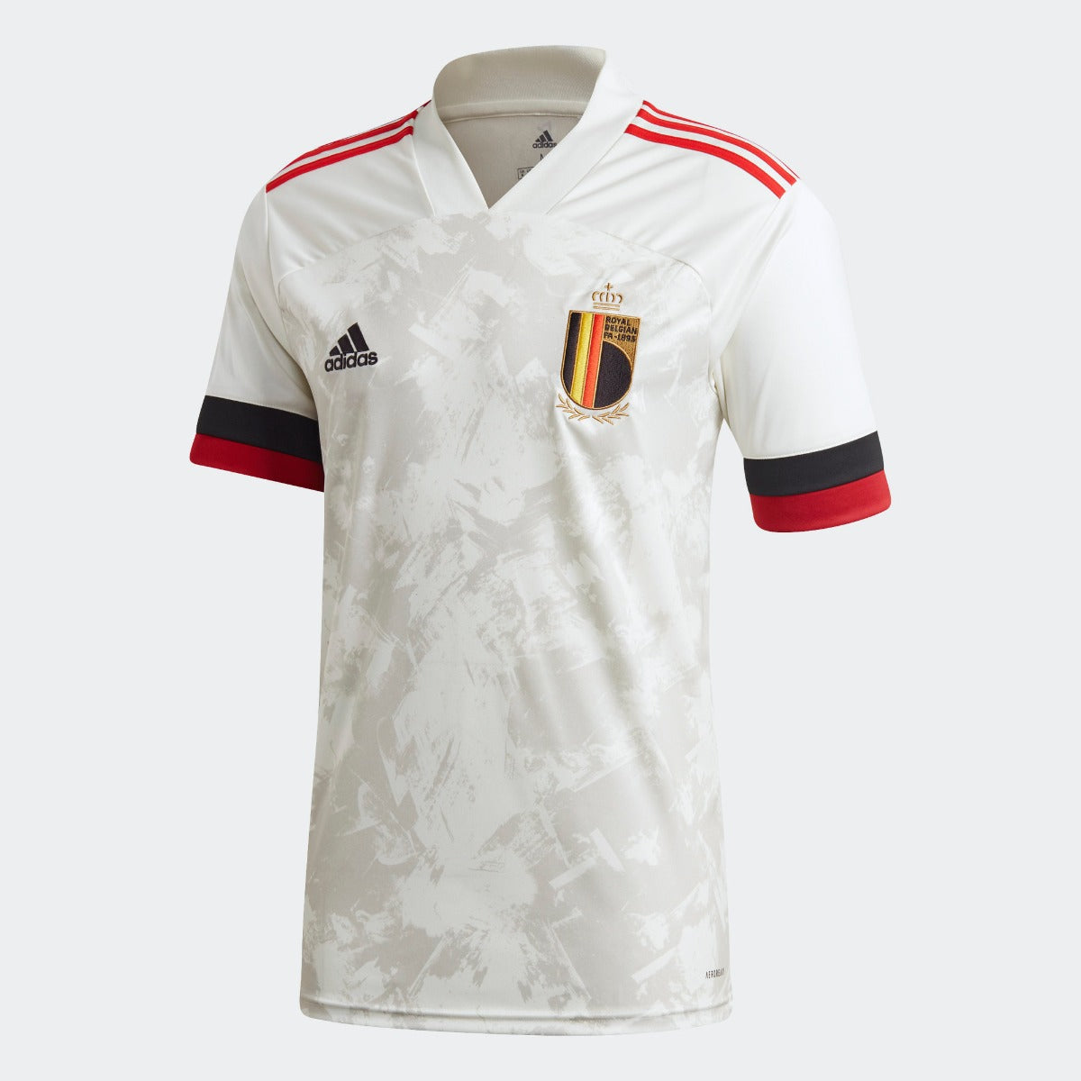 adidas 2020-21 Belgium Away Jersey - White-Red