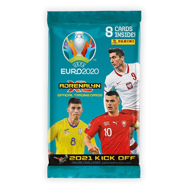 2020-21 Panini Adrenayln Euro Kick Off Cards Packets (8 EA) (Packet)