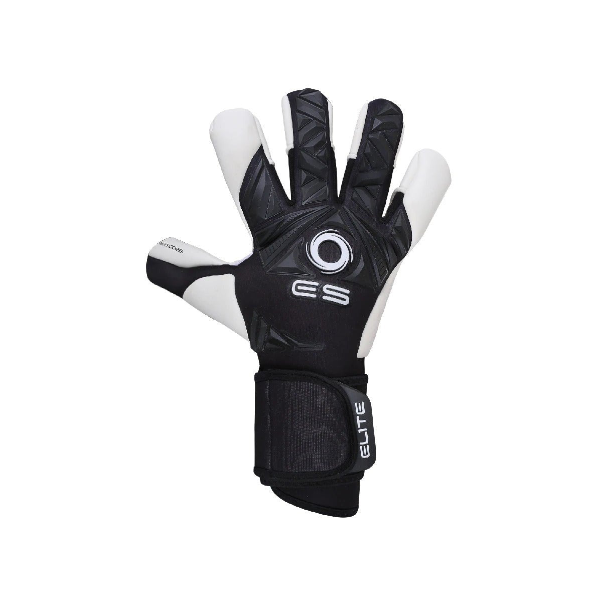 Elite Sport 2022 Neo Combi Goalkeeper Glove - Black-White (Single - Outer)