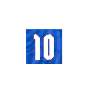 England 2020/22 Away Sterling #10 Jersey Name Set (Front Number)