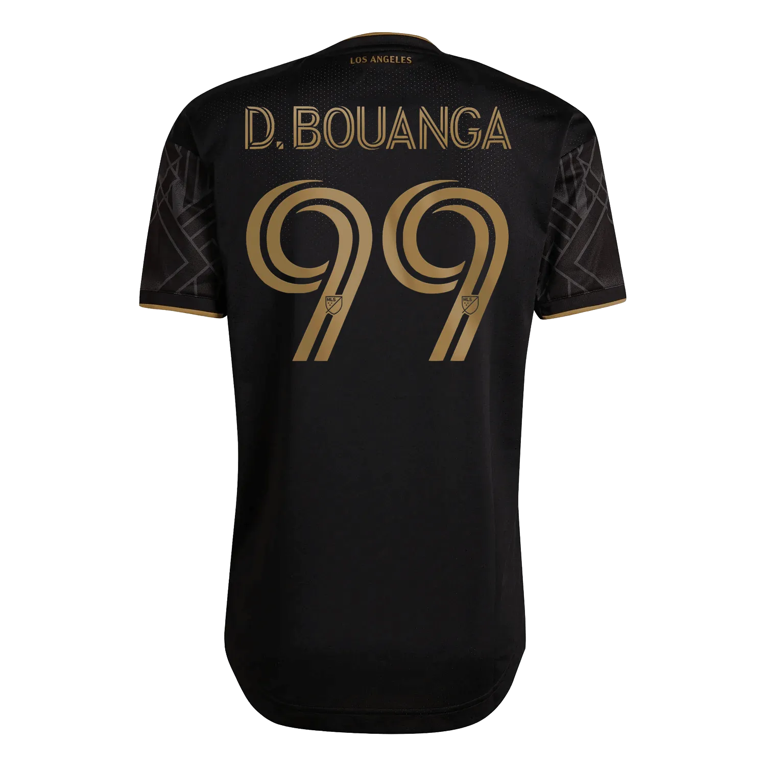 adidas 2023 LAFC Authentic Home Jersey - Black-Gold