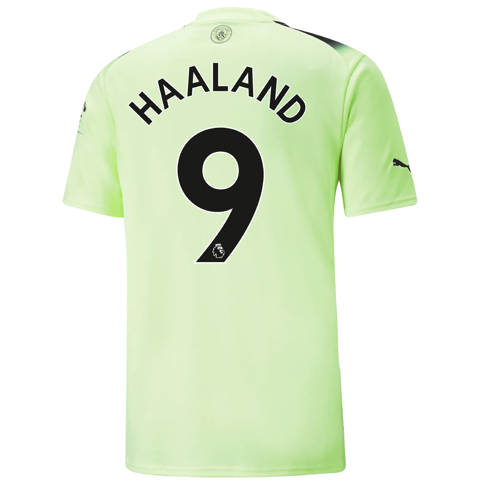 Puma 2022-23 Manchester City Third Jersey - Fizzy Light-Parisian Night