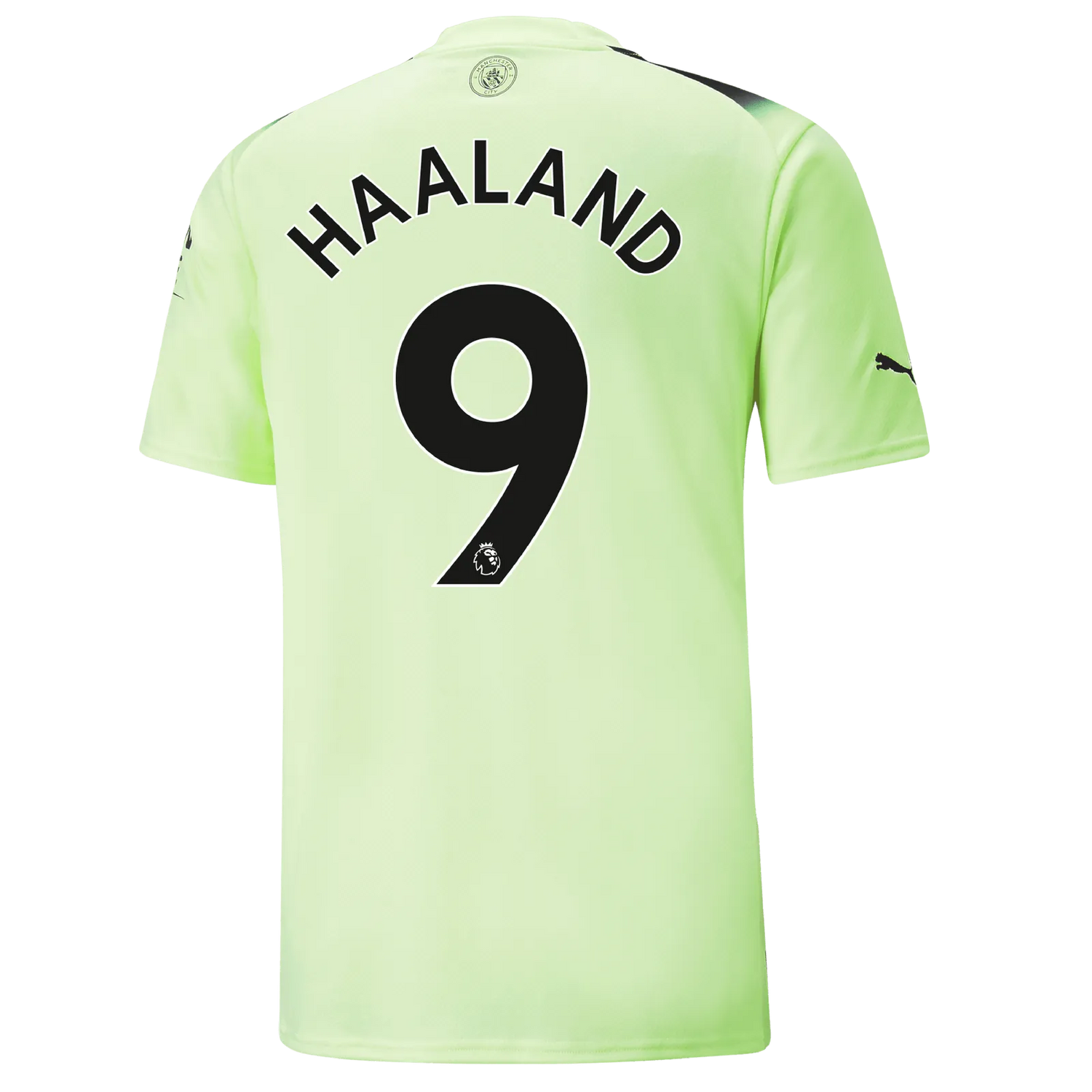 Puma 2022-23 Manchester City Third Jersey - Fizzy Light-Parisian Night