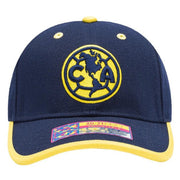 Fan Ink Collection Club America Tape Adjustable Hat - Navy