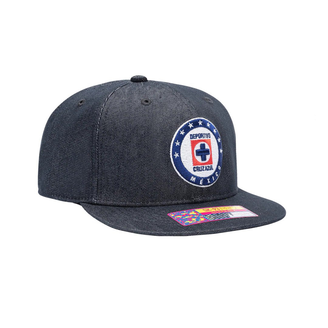 Fi Collection Cruz Azul 541 Snapback - Navy (Diagonal 2)