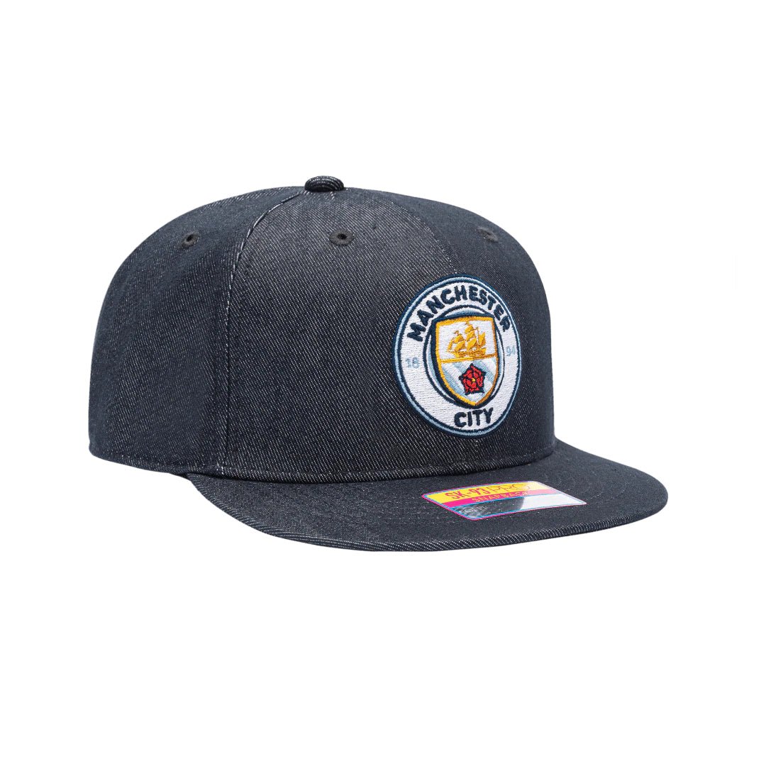 Fi Collection Manchester City 541 Snapback - Navy (Diagonal 2)