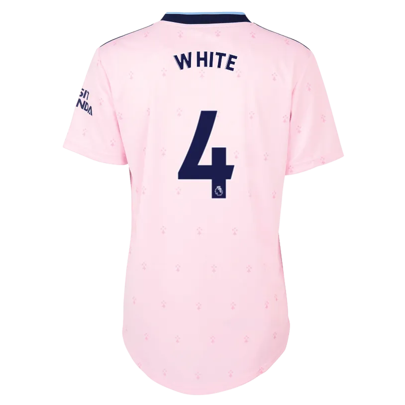 adidas 2022-23 Arsenal Women's Third Jersey - Clear Pink