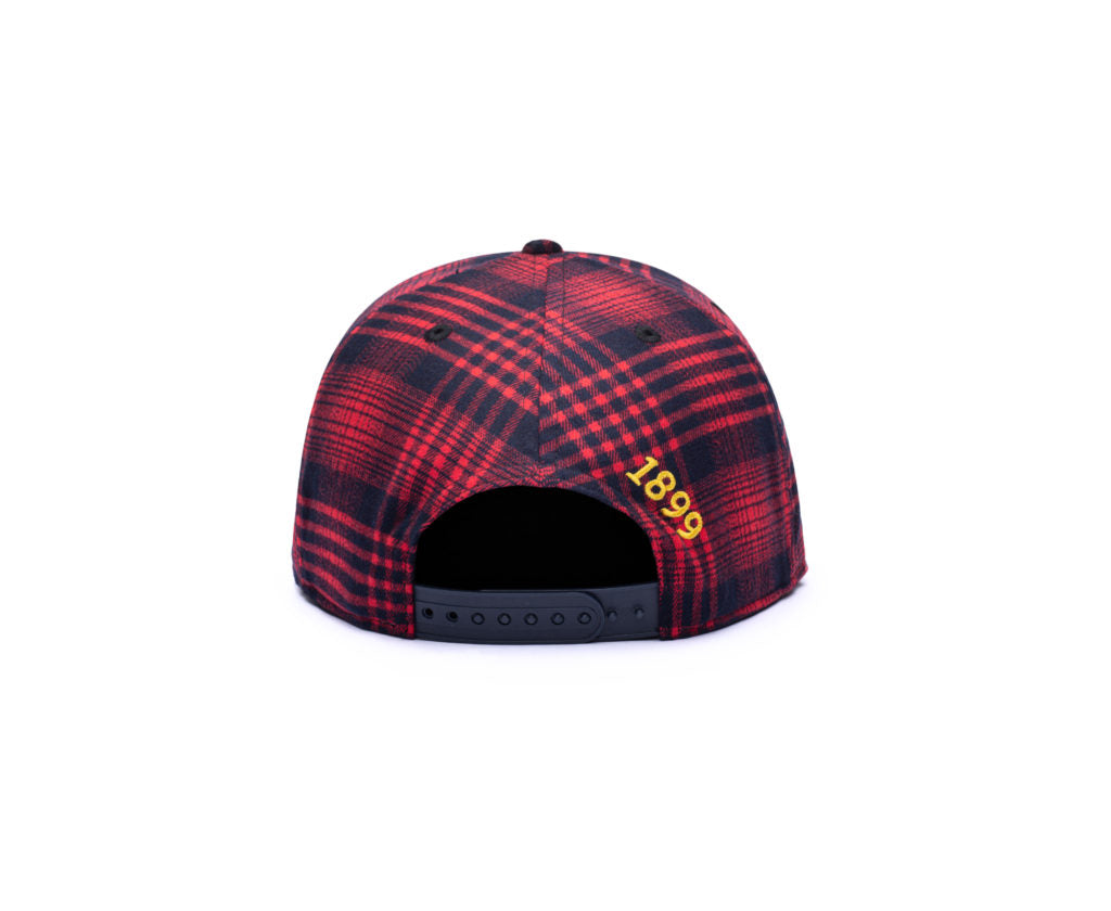 Fi collection Barcelona Hooligan Hat - Red-Navy (Back) 