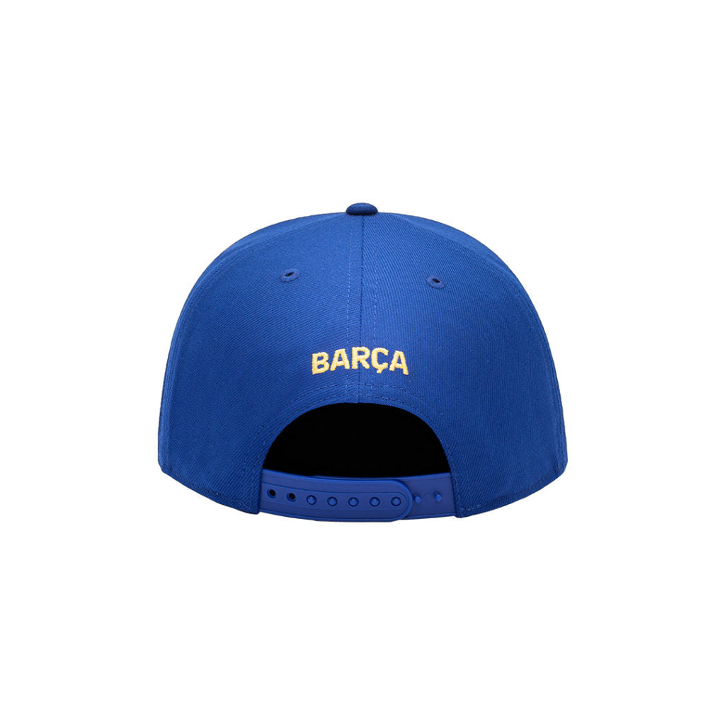 FI Collection Barcelona Elite Snapback Hat - Blue (Back)