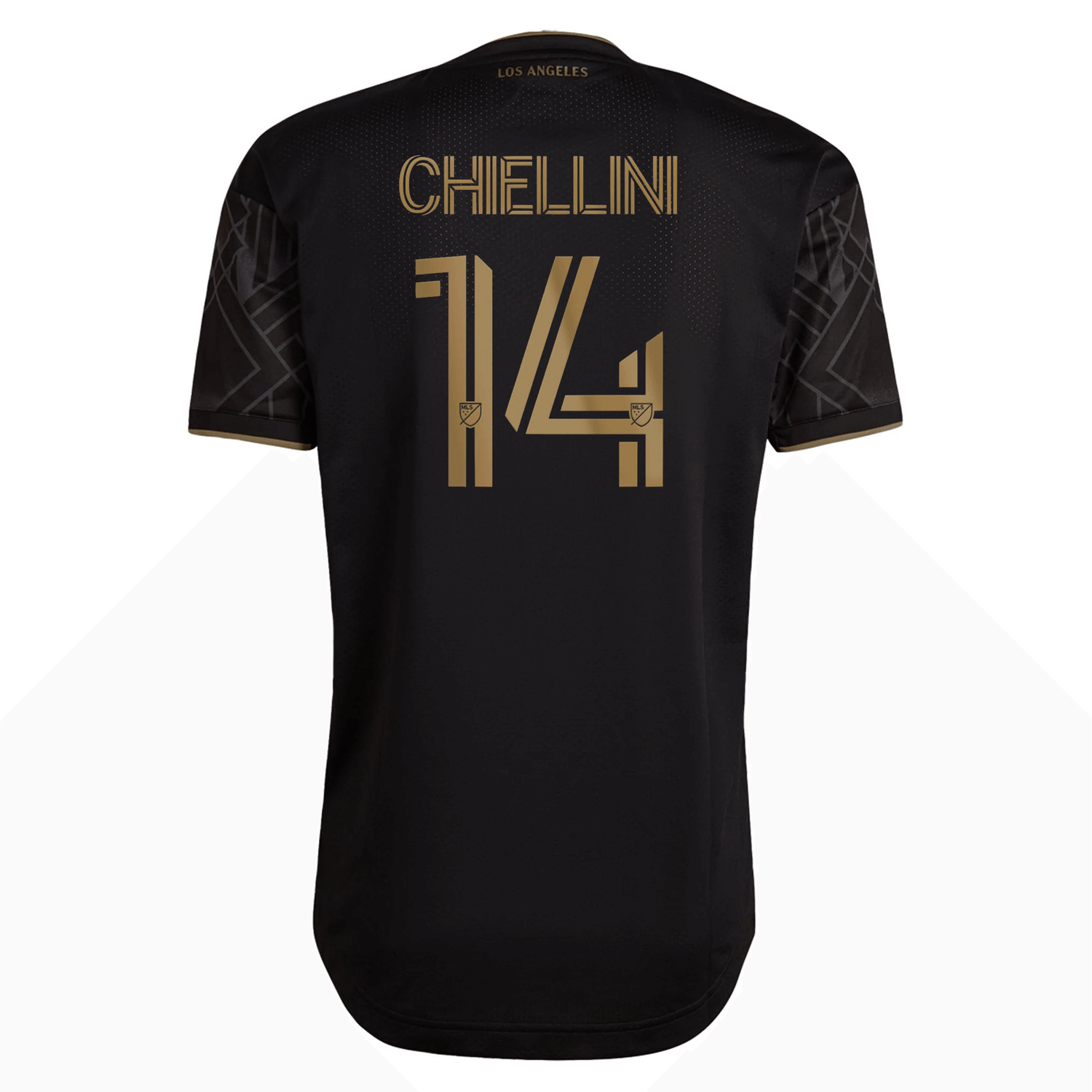 adidas 2022-23 LAFC Authentic Home Jersey - Black-Gold