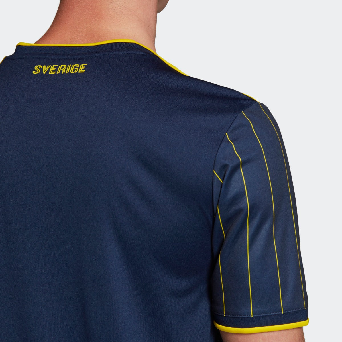 adidas 2020-21 Sweden Away Jersey - Navy-Yellow (Detail 2)