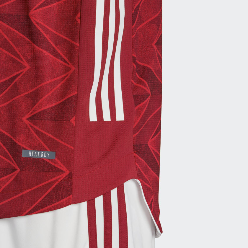 Addidas 2020-21 Arsenal Authentic Home Jersey-Red-White