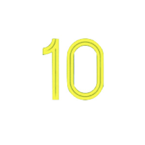 Colombia 2020/21 Away James #10 Jersey Name Set