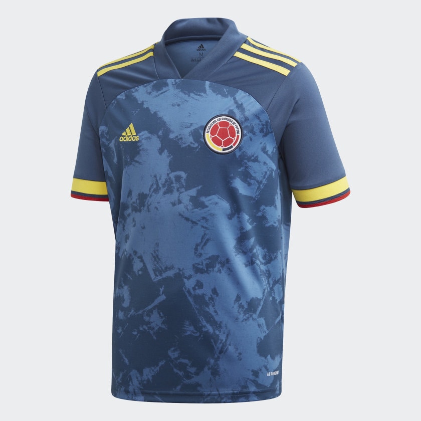 adidas 2020-21 Colombia YOUTH Away Jersey - Navy