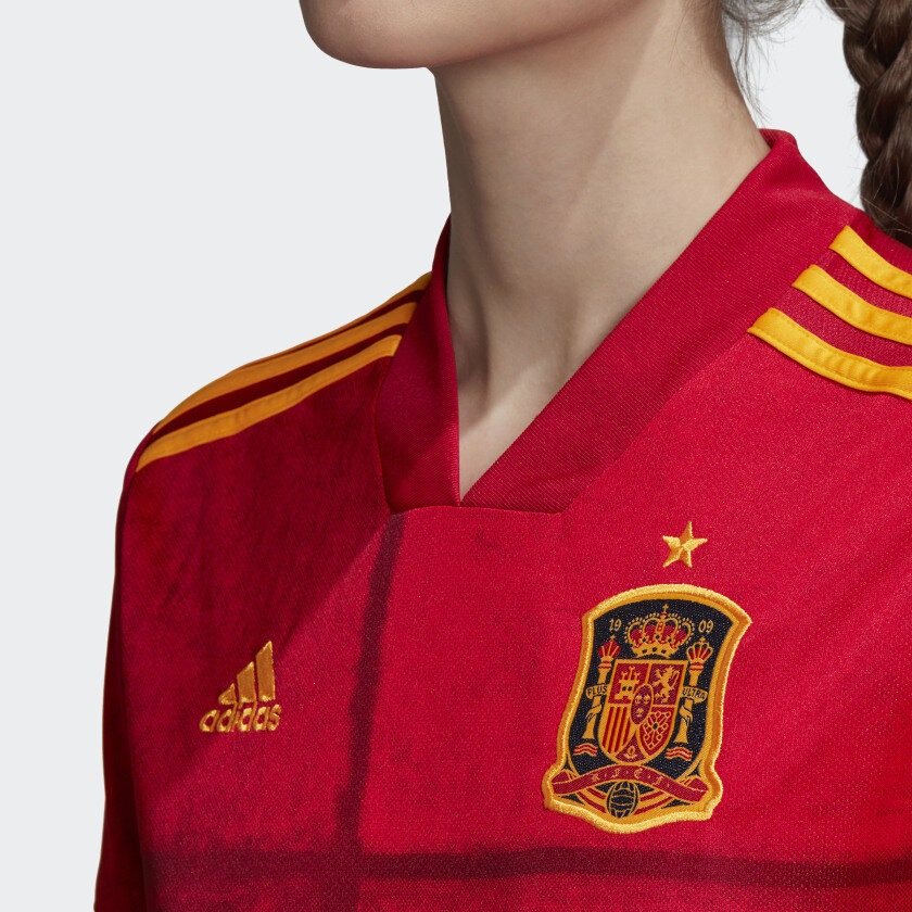 adidas 2020-21 Spain Home WOMENS Jersey - Red