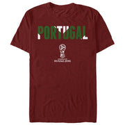 Fifth Sun Portugal 2018 WC Tee- Burgundy