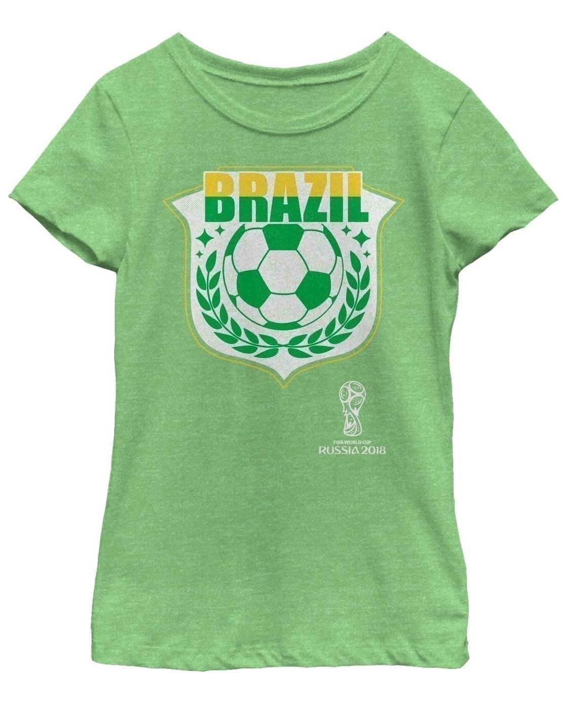 Fifth Sun Women's Brasil 2018 WC Tee- Green