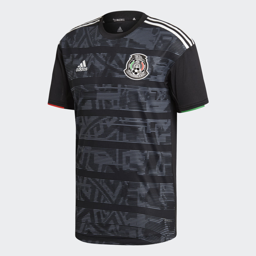 adidas Mexico 2019 Home Authentic Jersey Black