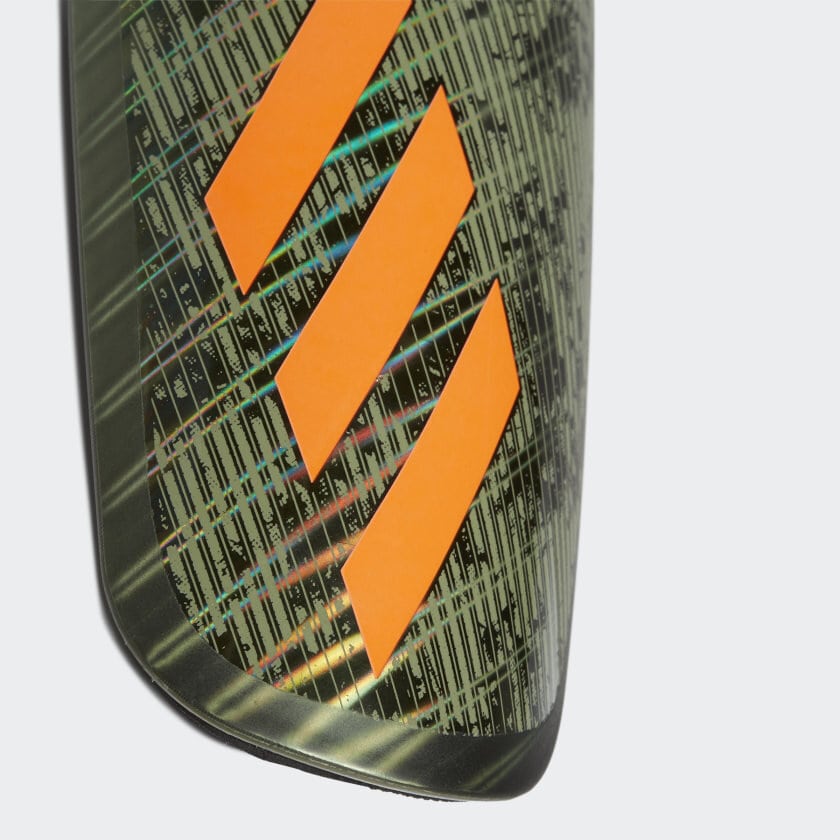 adidas X Pro Shin Guards - Green-Orange