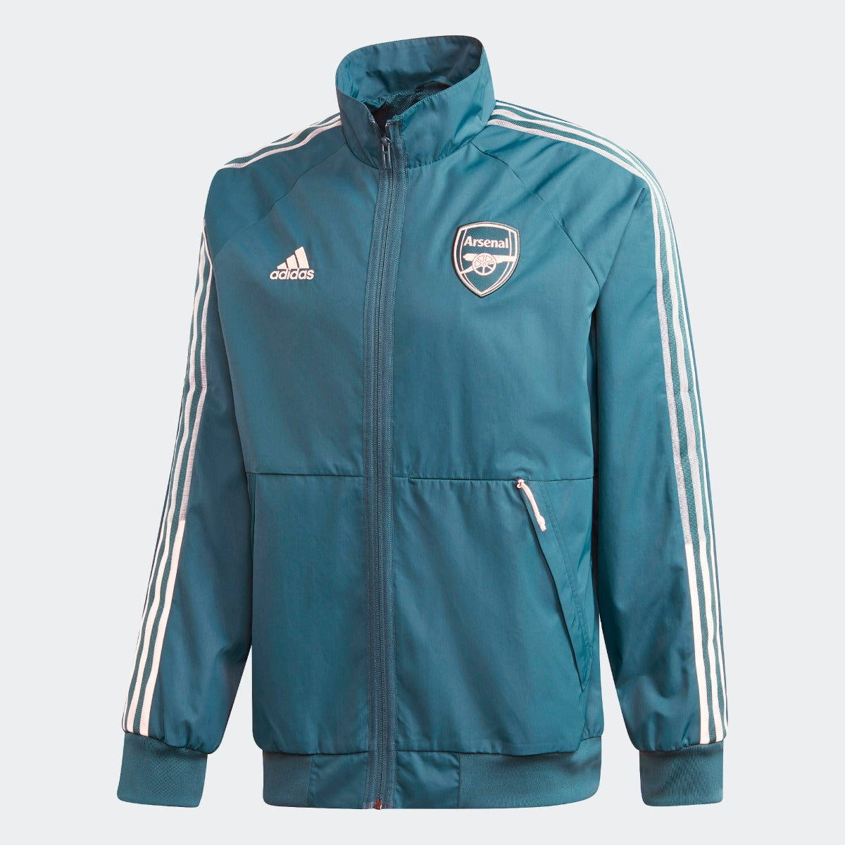 Adidas 2020-21 Arsenal Anthem Jacket - Rich Green