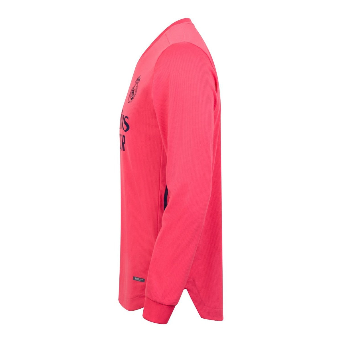 Adidas 2020-21 Real Madrid Authentic LS Away Jersey - Pink-Navy