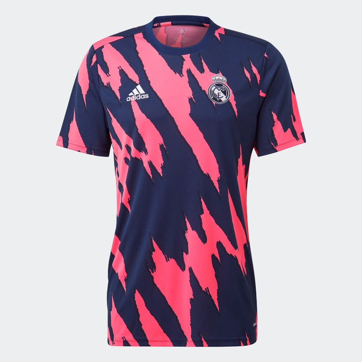 Adidas 2020-21 Real Madrid Pre-Match Jersey - Navy-Pink