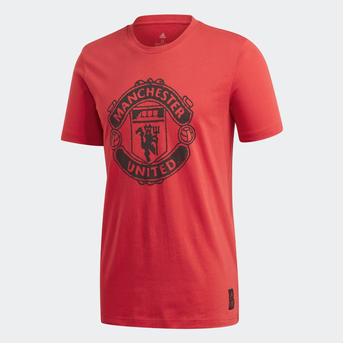 Adidas 2020-21 Manchester United DNA Graphic Tee - Red-Black
