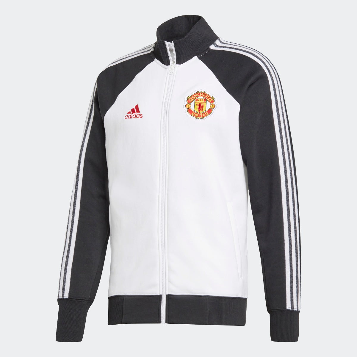 Adidas 2020-21 Manchester United Icons Top - Black-White