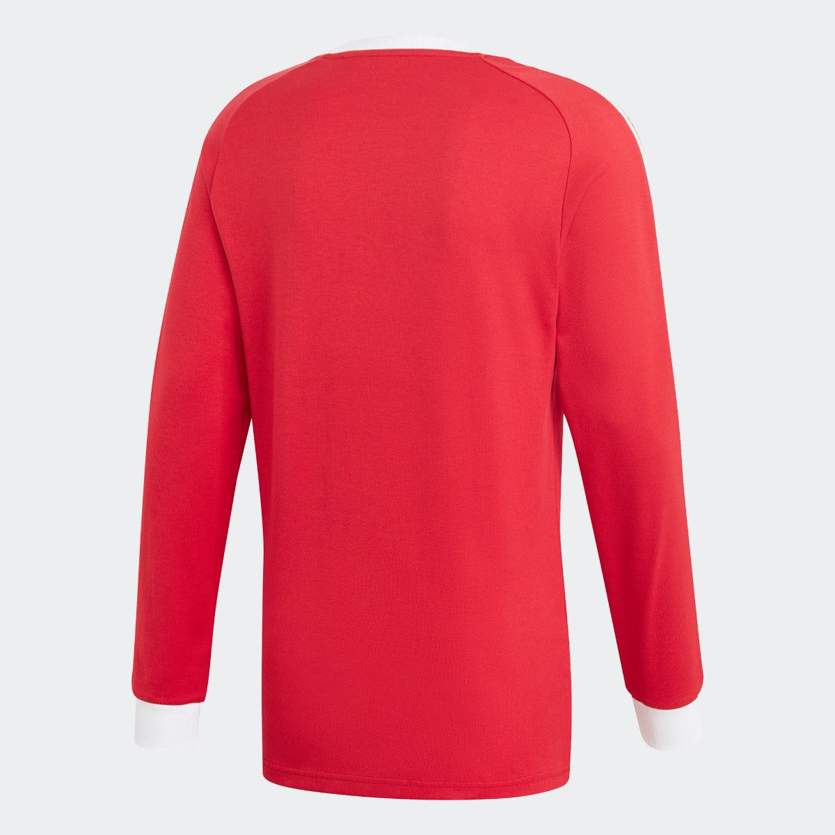 Adidas 2020-21 Manchester United Icons Long-Sleeve Tee - Red-White