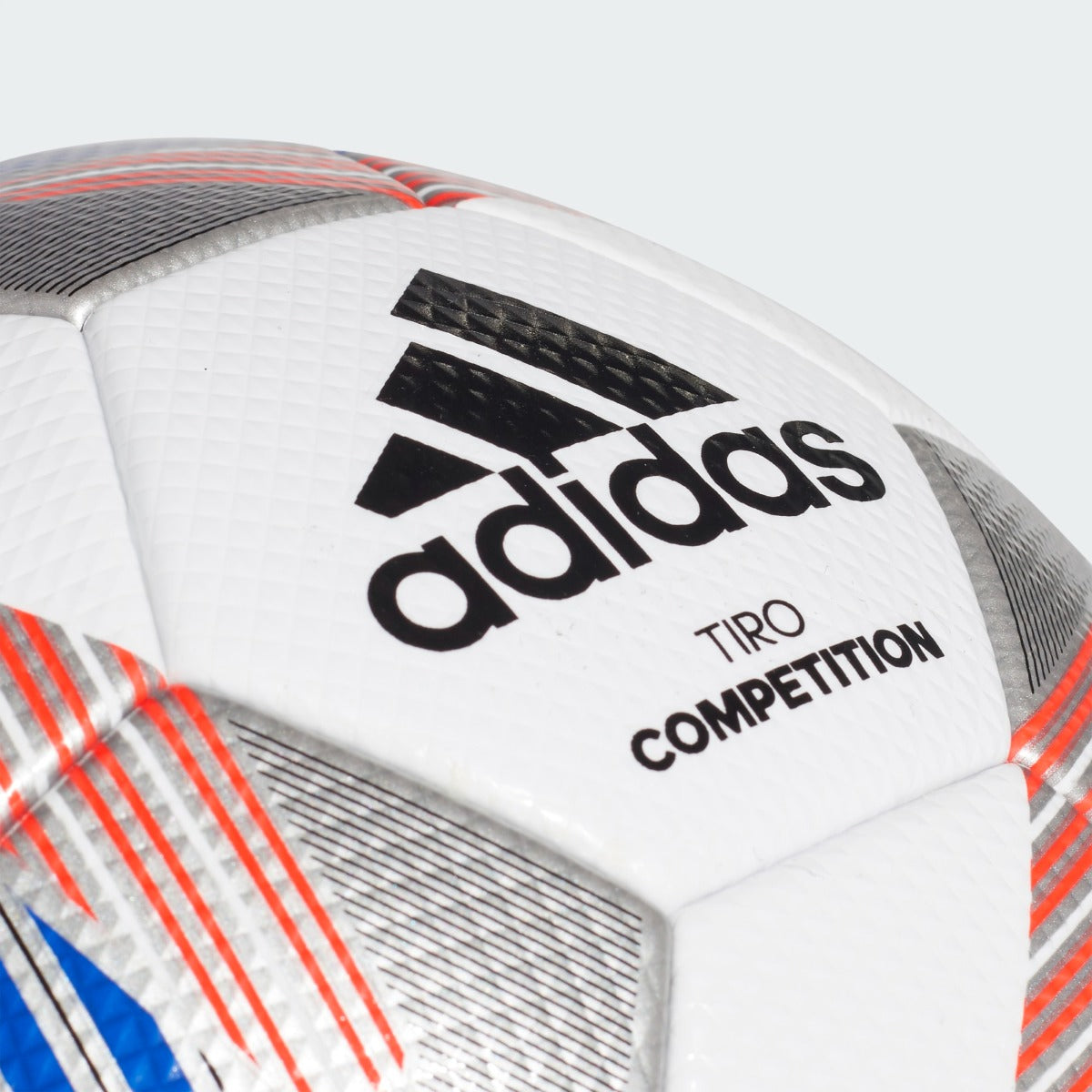 Adidas Tiro Competition Ball - White-Royal-Silver (Detail 1)