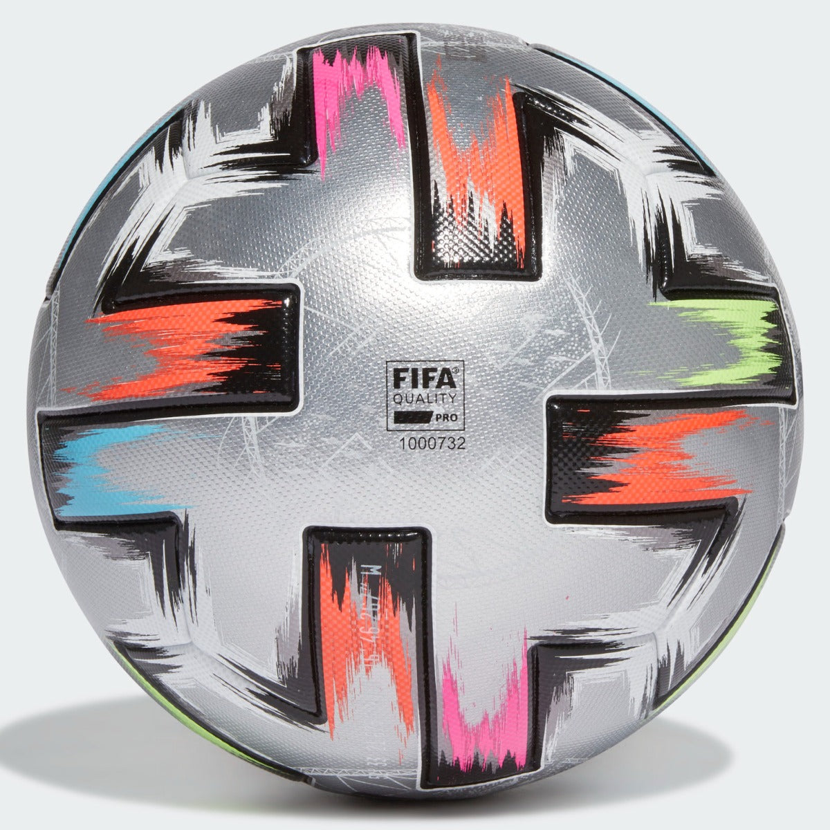 Adidas Uniforia Finale Pro Soccer Ball - Silver-Black (Back)