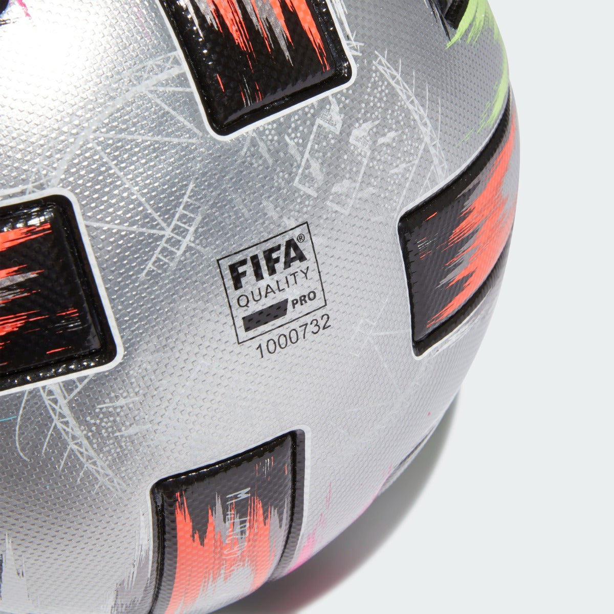 Adidas Uniforia Finale Pro Soccer Ball - Silver-Black (Detail 2)