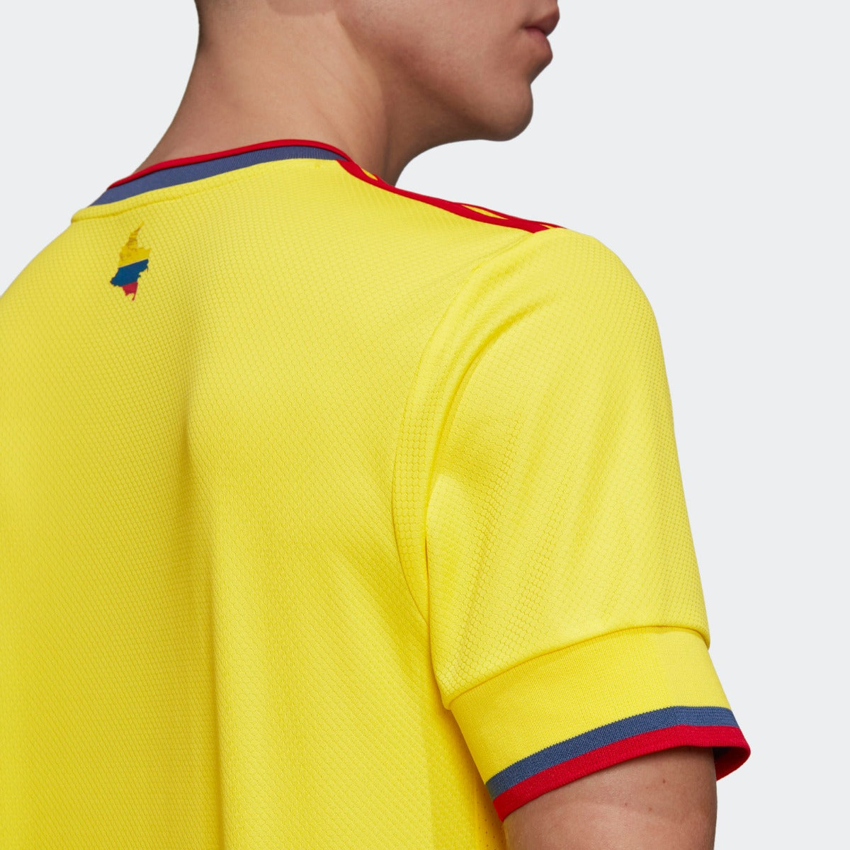 Adidas 2021-22 Colombia Home Jersey - Yellow (Detail 1)