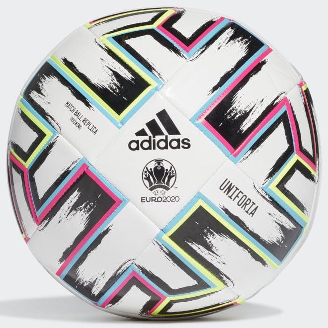 adidas 2020 Uniforia Training Ball - White-Black
