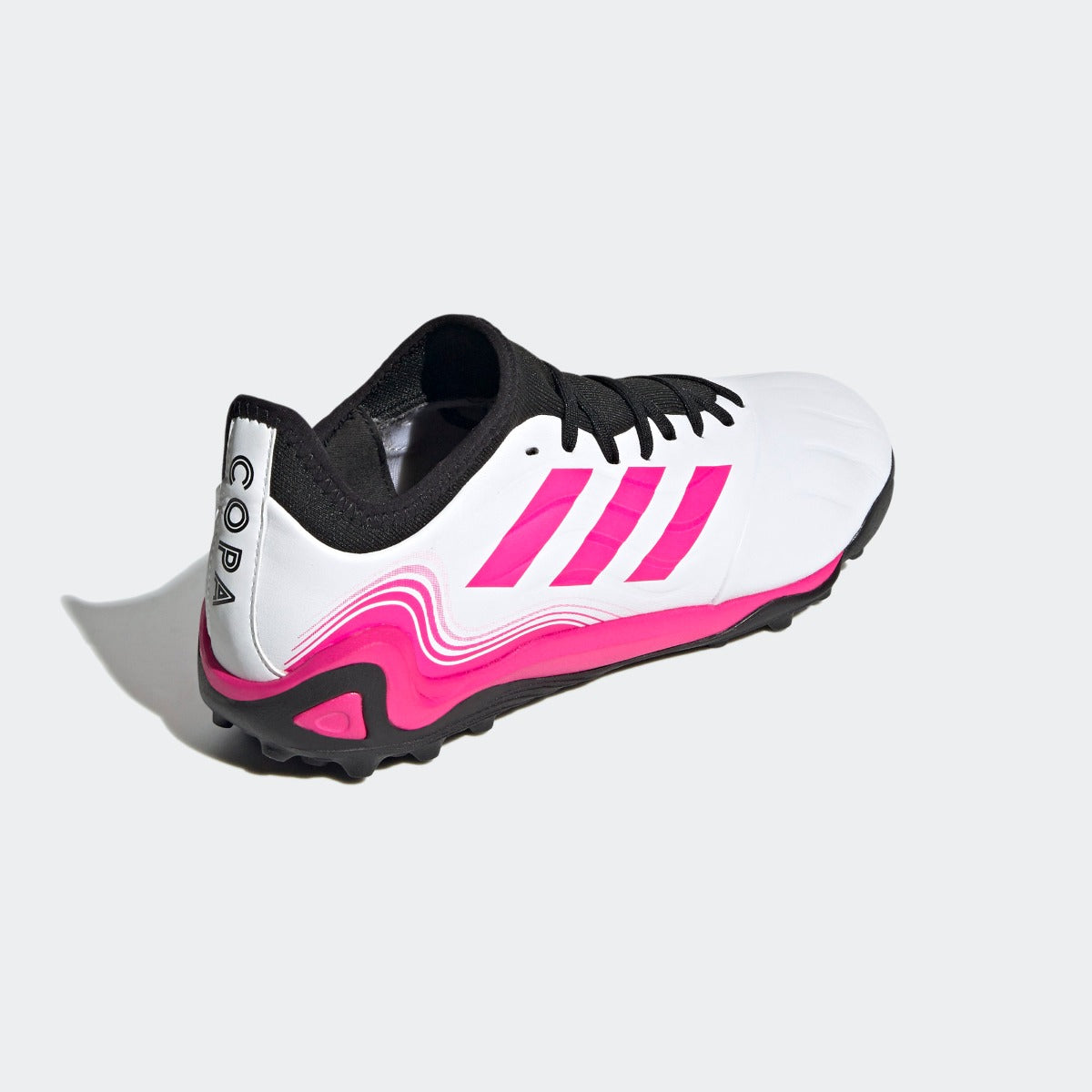 Adidas Copa Sense .3 TF - White-Black-Pink (Diagonal 2)