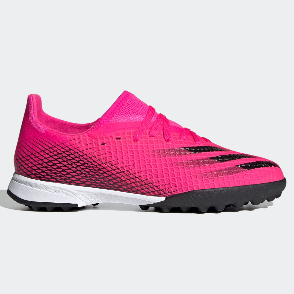 Adidas X Ghosted .3 JR TF - Pink-Black  (Side 1)