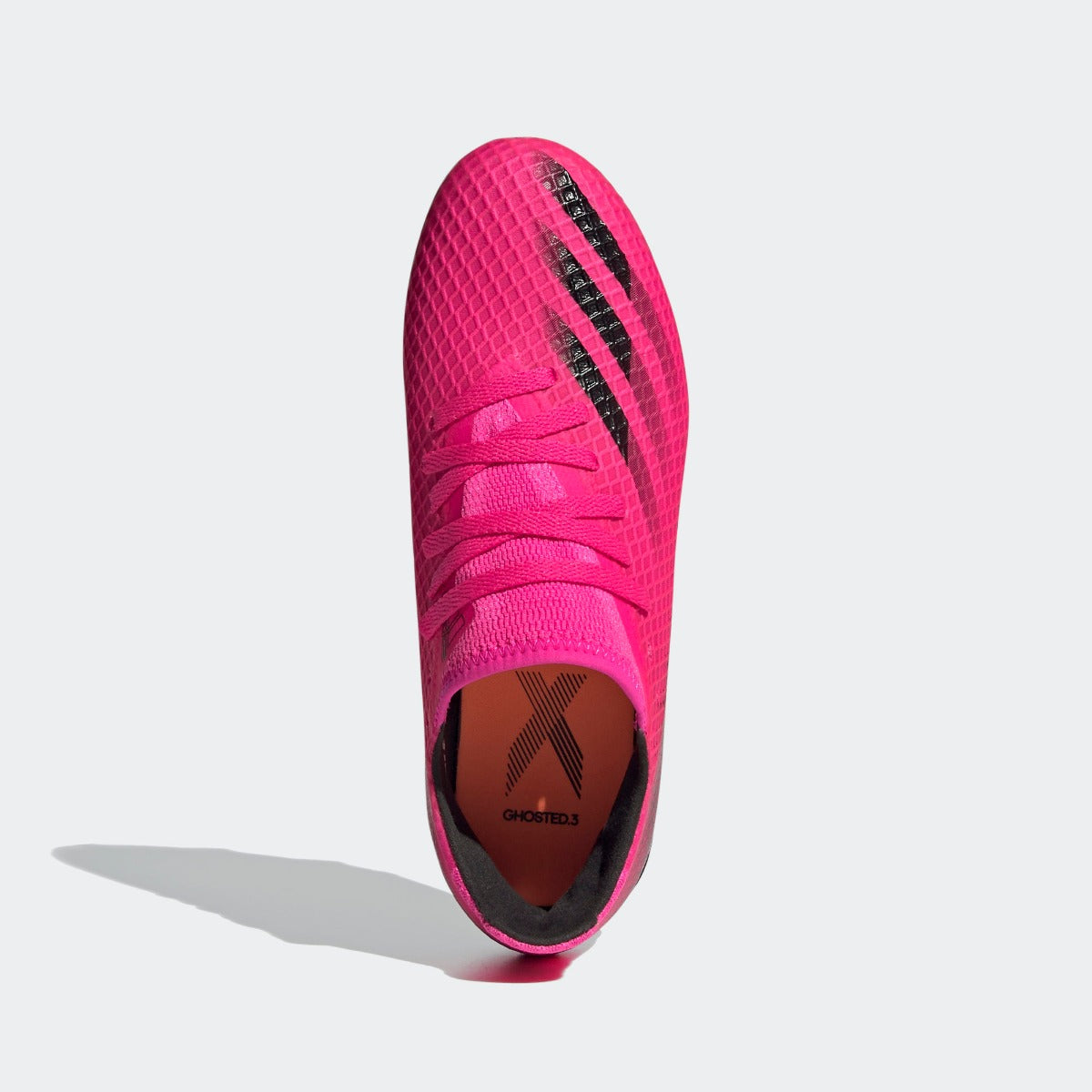 Adidas JR X ghosted .3 FG - Pink-Black-Orange (Top)