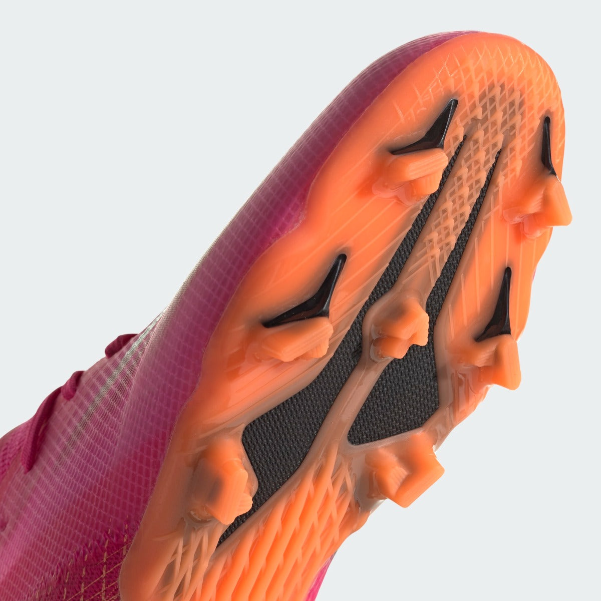 Adidas JR X Ghosted .1 FG - Pink-Black-Orange (Detail 2)