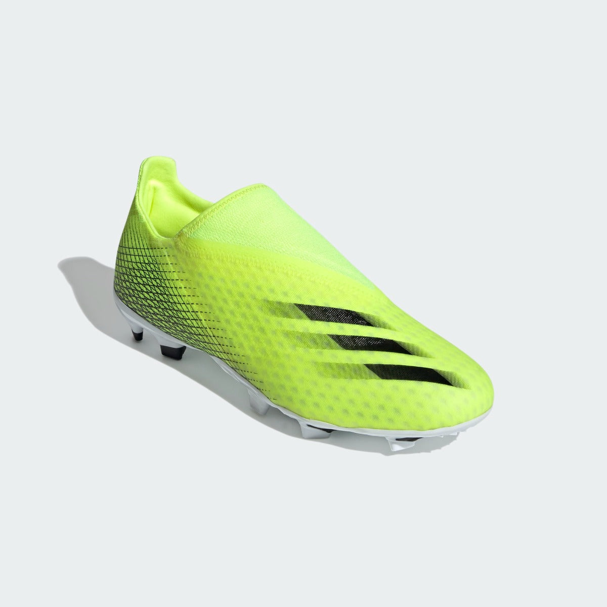 Adidas X Ghosted .3 Laceless FG - Volt-Black