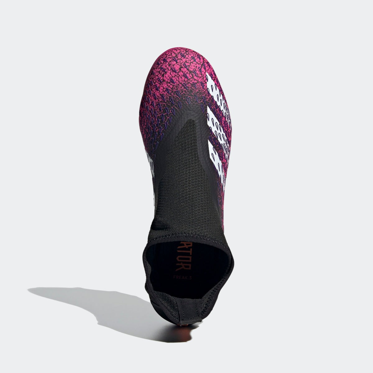 Adidas Predator Freak .3 Laceless FG - Black-Pink-Purple (Top)